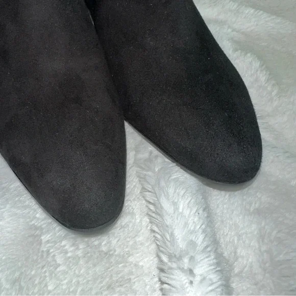 MARC ELLIS Women’s Ankle Boot Suede Leather Black Italy $413 EU 36‎ US 6 Classic
